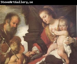 Bernardo Strozzi The Holy Family with John the Baptist (mk05)